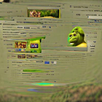 Ogre's Cyberpunk Digital Artwork in 8K Resolution