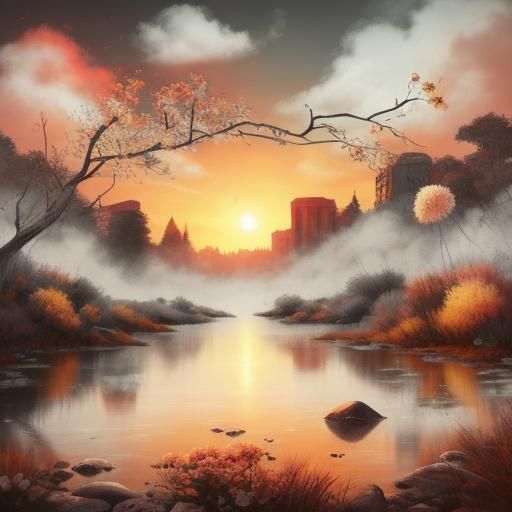 A Photorealistic Black and White Image