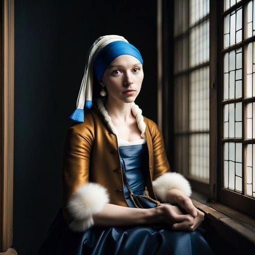 Portrait of a Young Female Figure