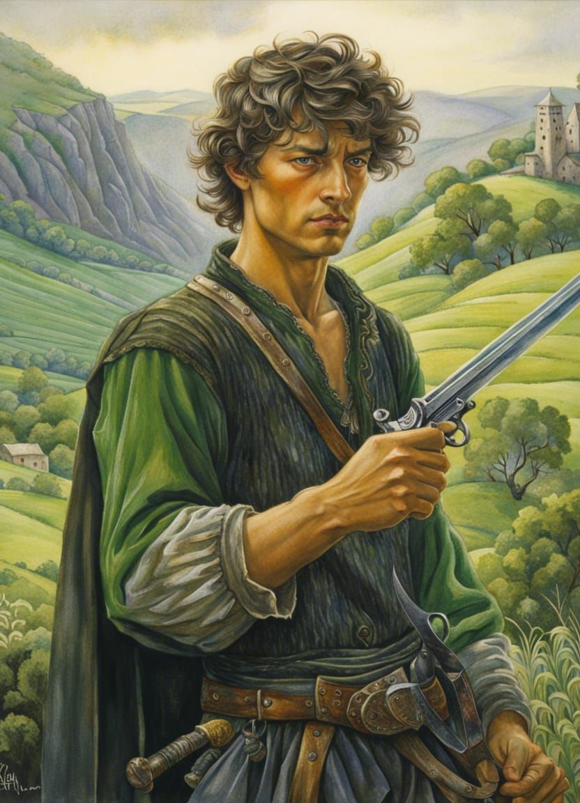 Young Peasant Warrior Defies Fate