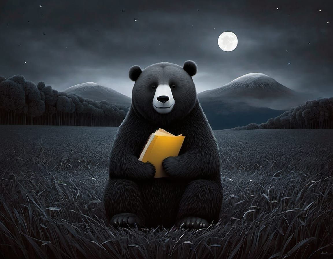 Abstract Figures Dancing in Vibrant Colors