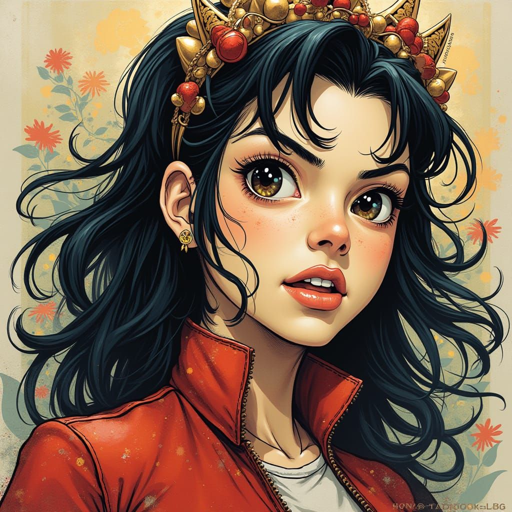 Graphic Novel Art Inspired by Comic Book Legends