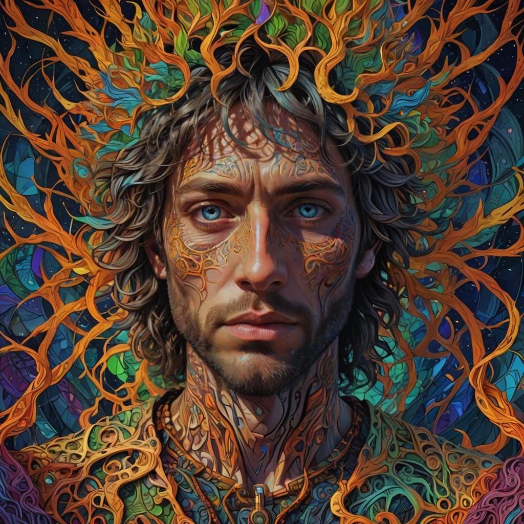 Enlightened yet Depressed Luke in a Hypermodernist Fractal D...
