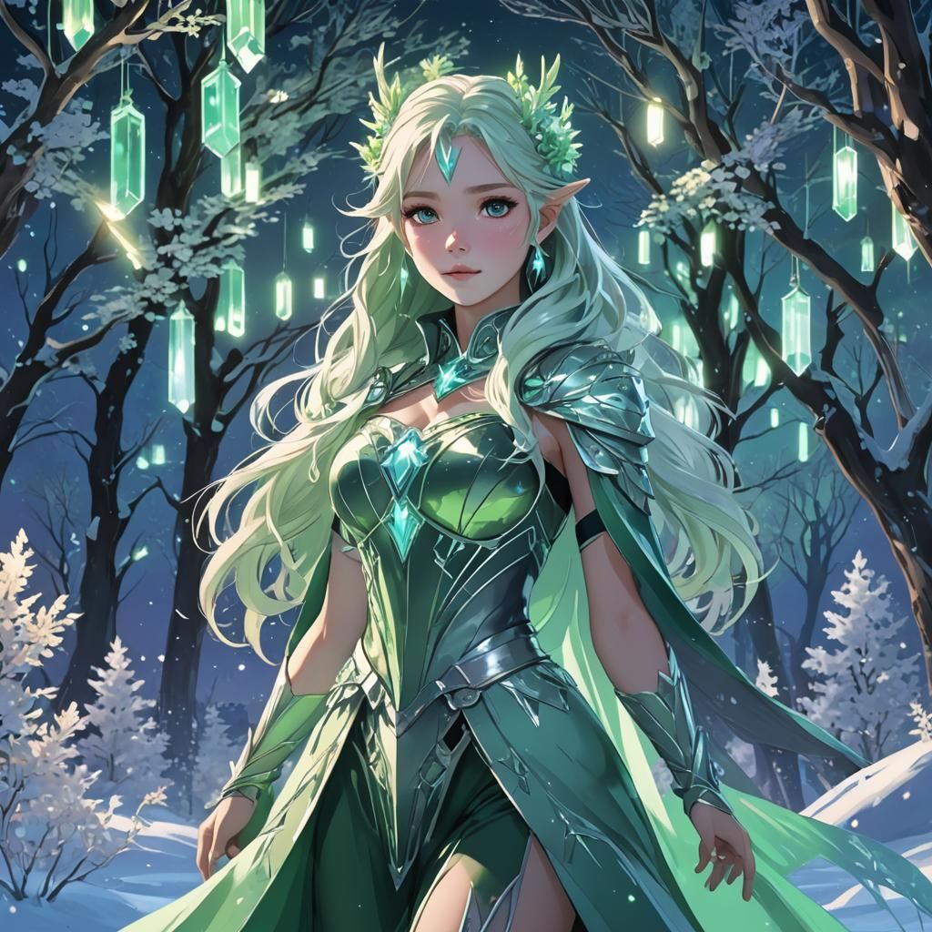 Polaris in an Aurora Sanctuary