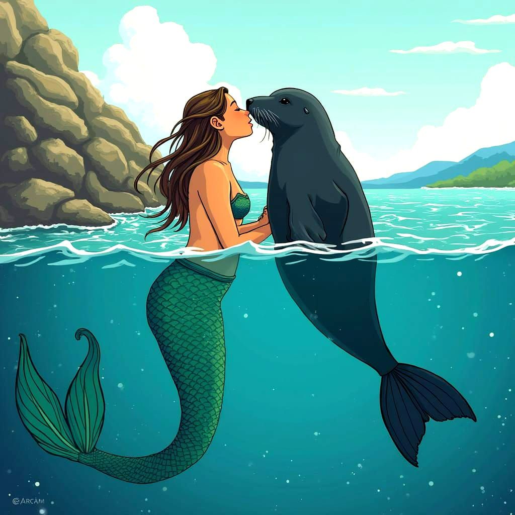 Romantic Tropical Oasis in 8K Concept Art Style