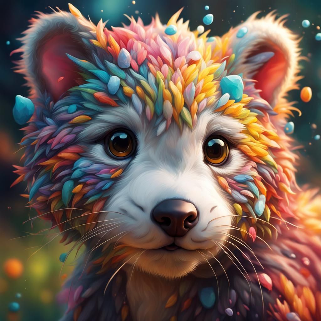 Vibrant, Hyperrealistic Portraits of Adorable Creatures