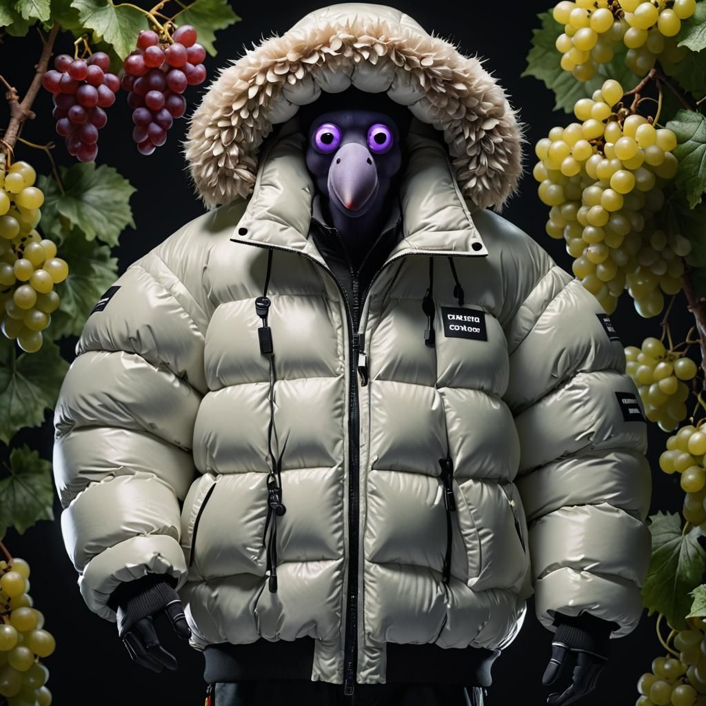 Grapes in High-End Fashion