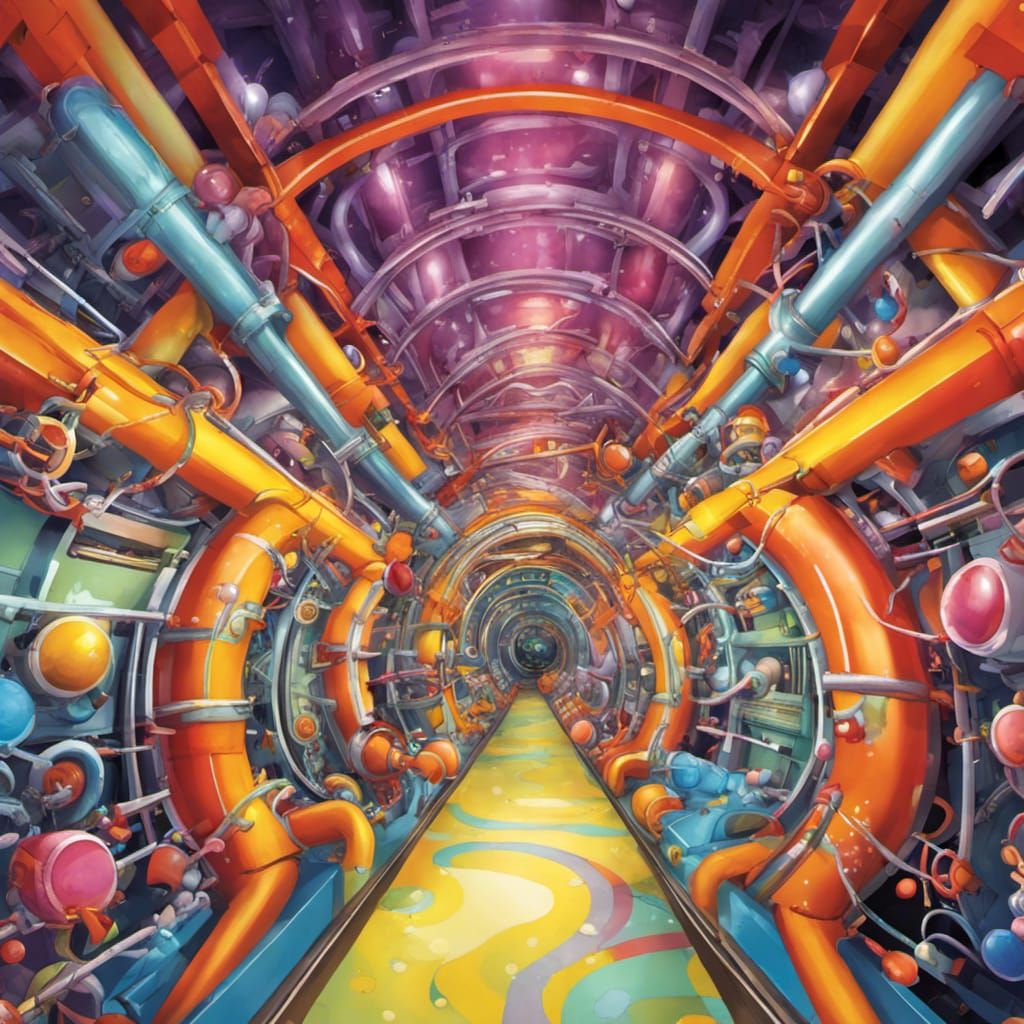 Cosmic Carnival: Particle Accelerator Fun House