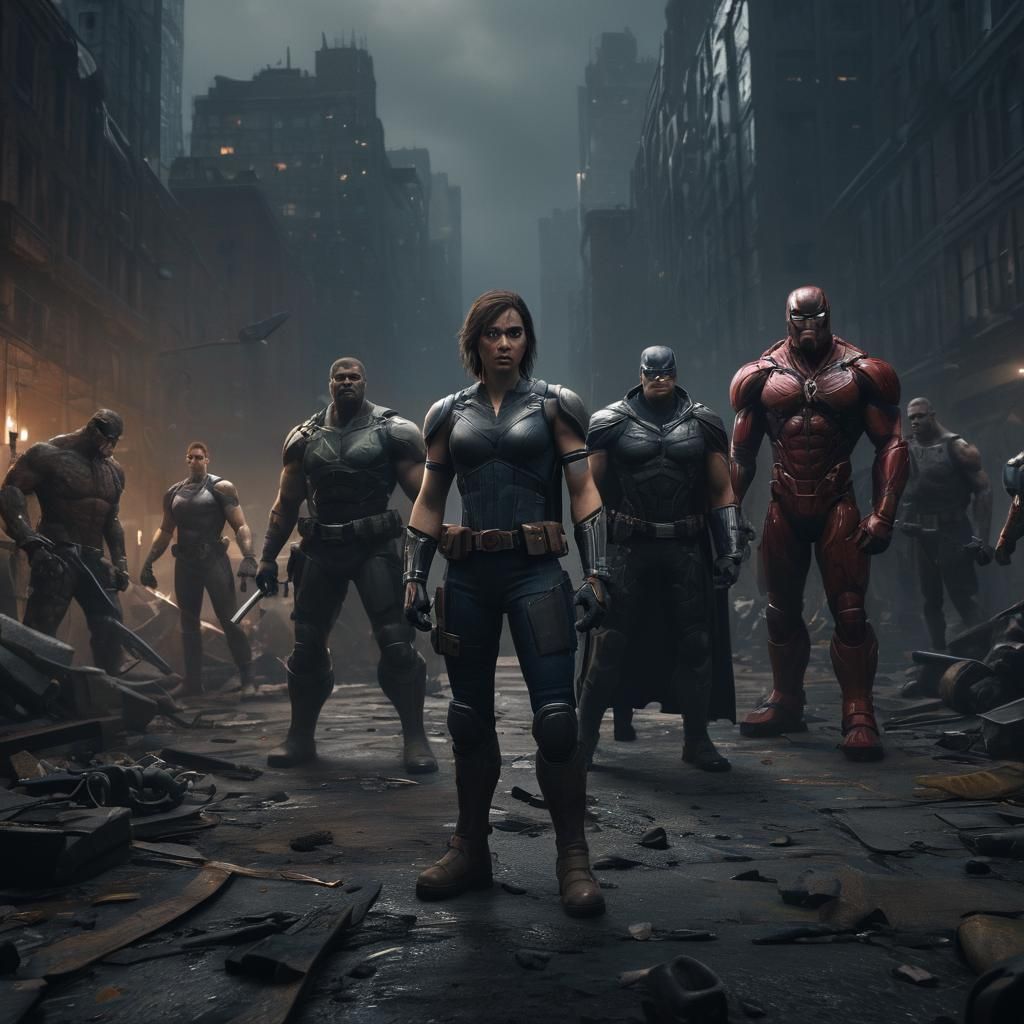 Morally Ambiguous Heroes Stand Ready in Gritty Industrial Ci...