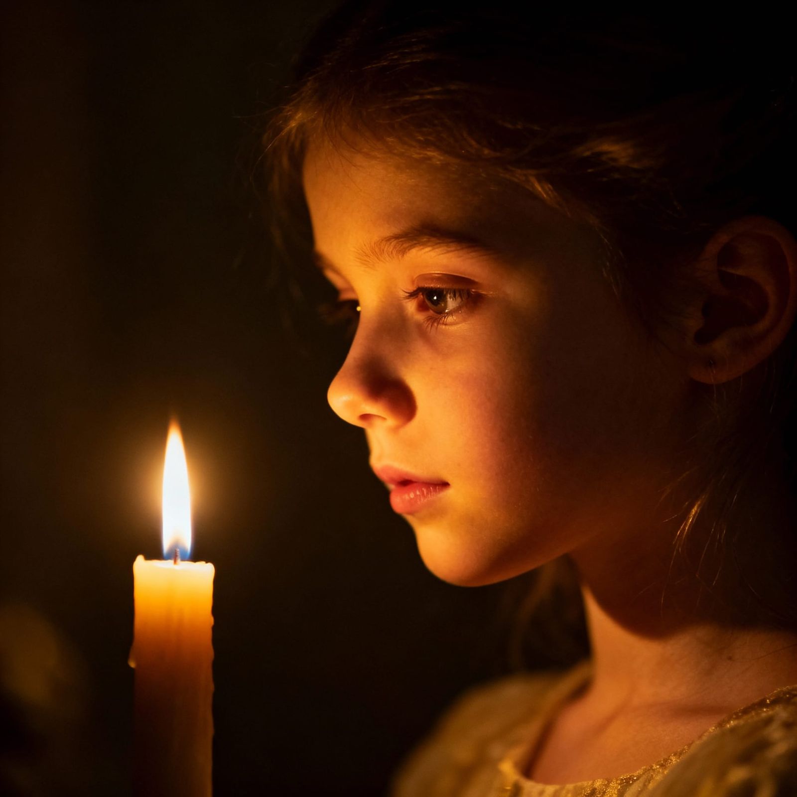 Chiaroscuro, volumetric lighting ::, profile of a beautiful ...