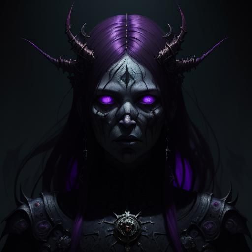 Succubus Woman: Dark Fantasy Concept Art