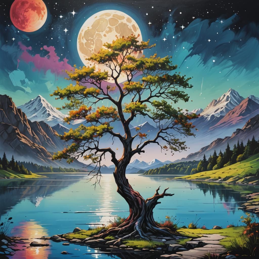 Moonlight Tree