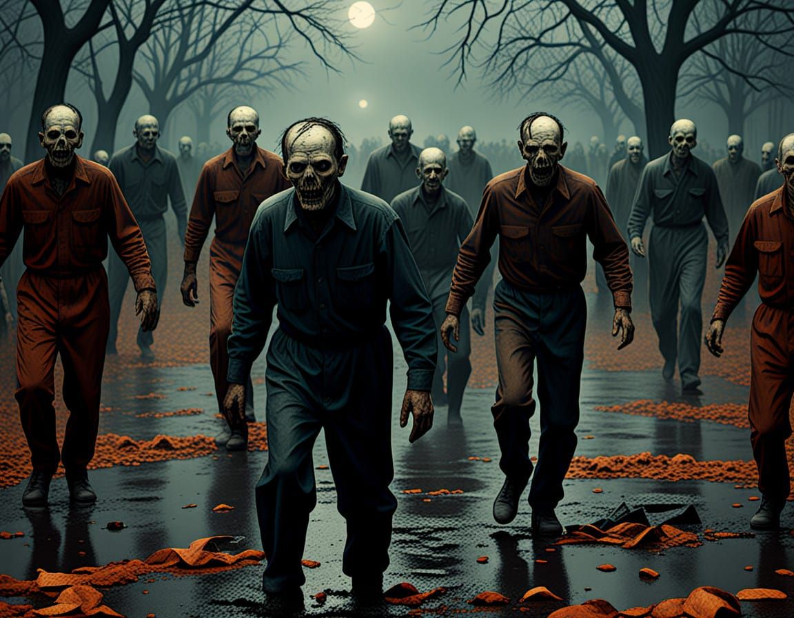 Ethereal Surrealism in Dark Ambient Chaos