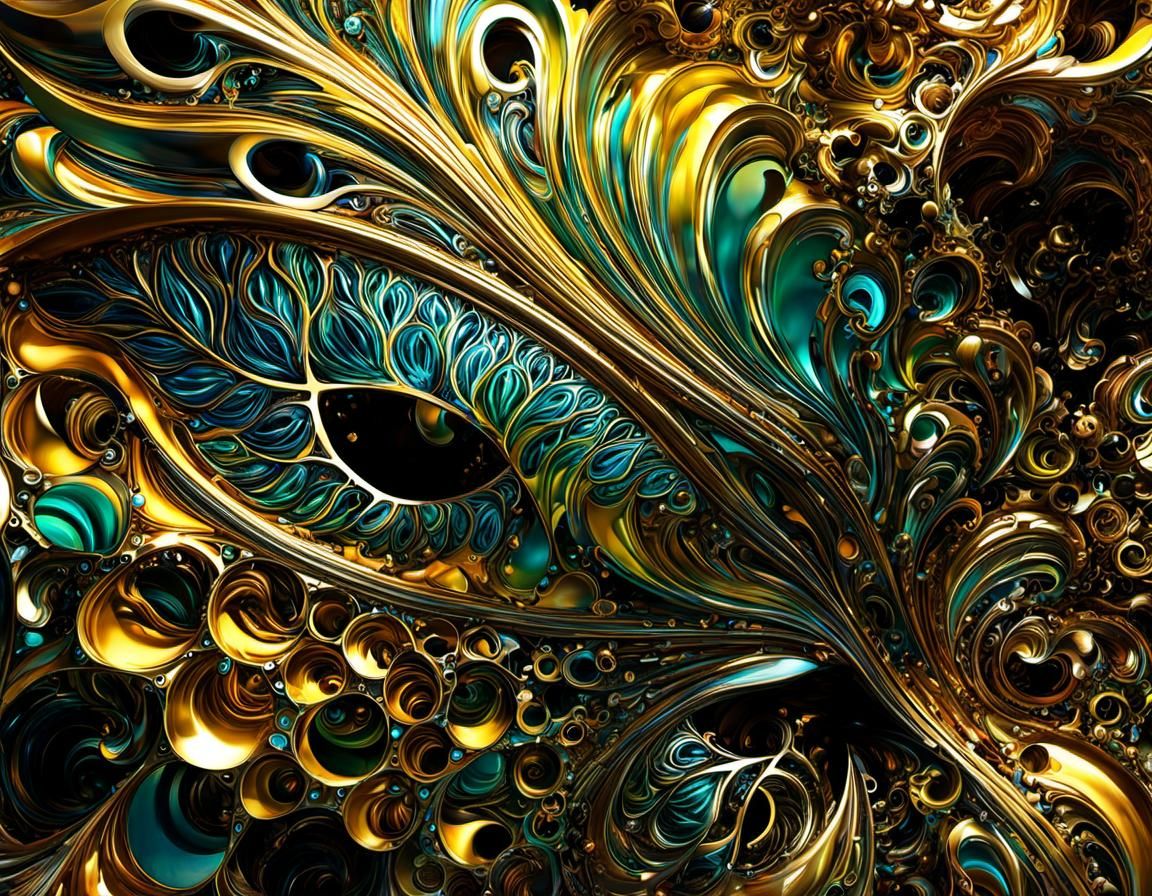Surreal Liquified Remains in Dreamlike Art