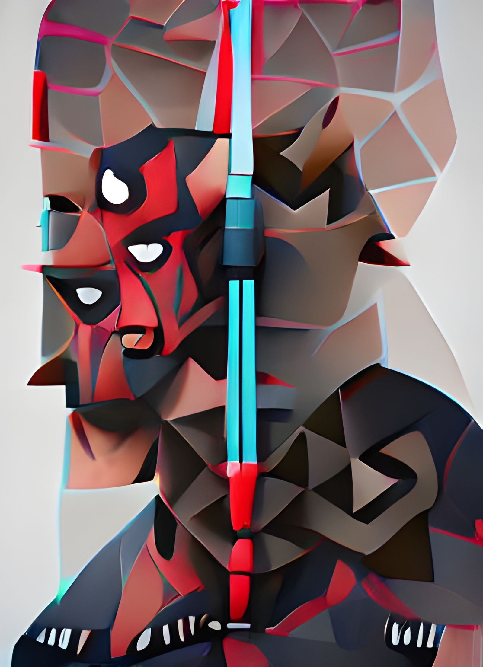 Cyberpunk Maul Portrait