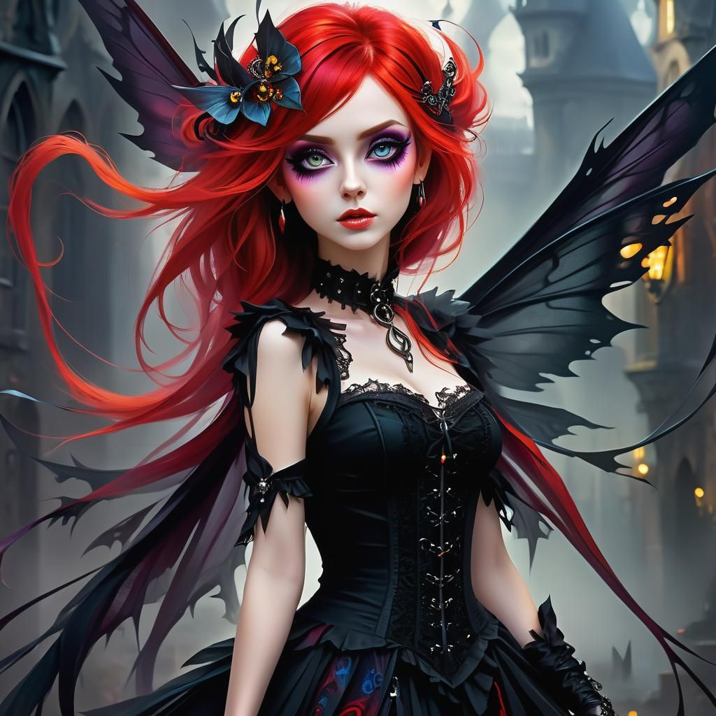 Artistic Masterpiece, Digital painted art, Full-body portrai...