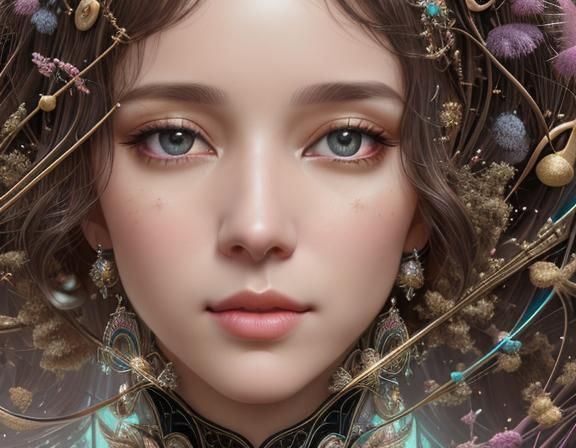 Enchanting Ethereal Melody Emanates from a Cosmic Instrument...