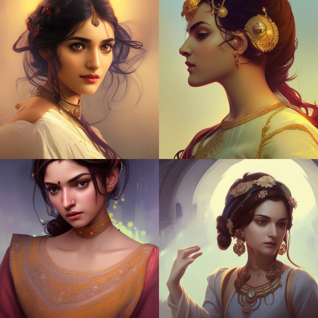 Regal Mughal Princess Steals the Spotlight in a Glamorous Po...