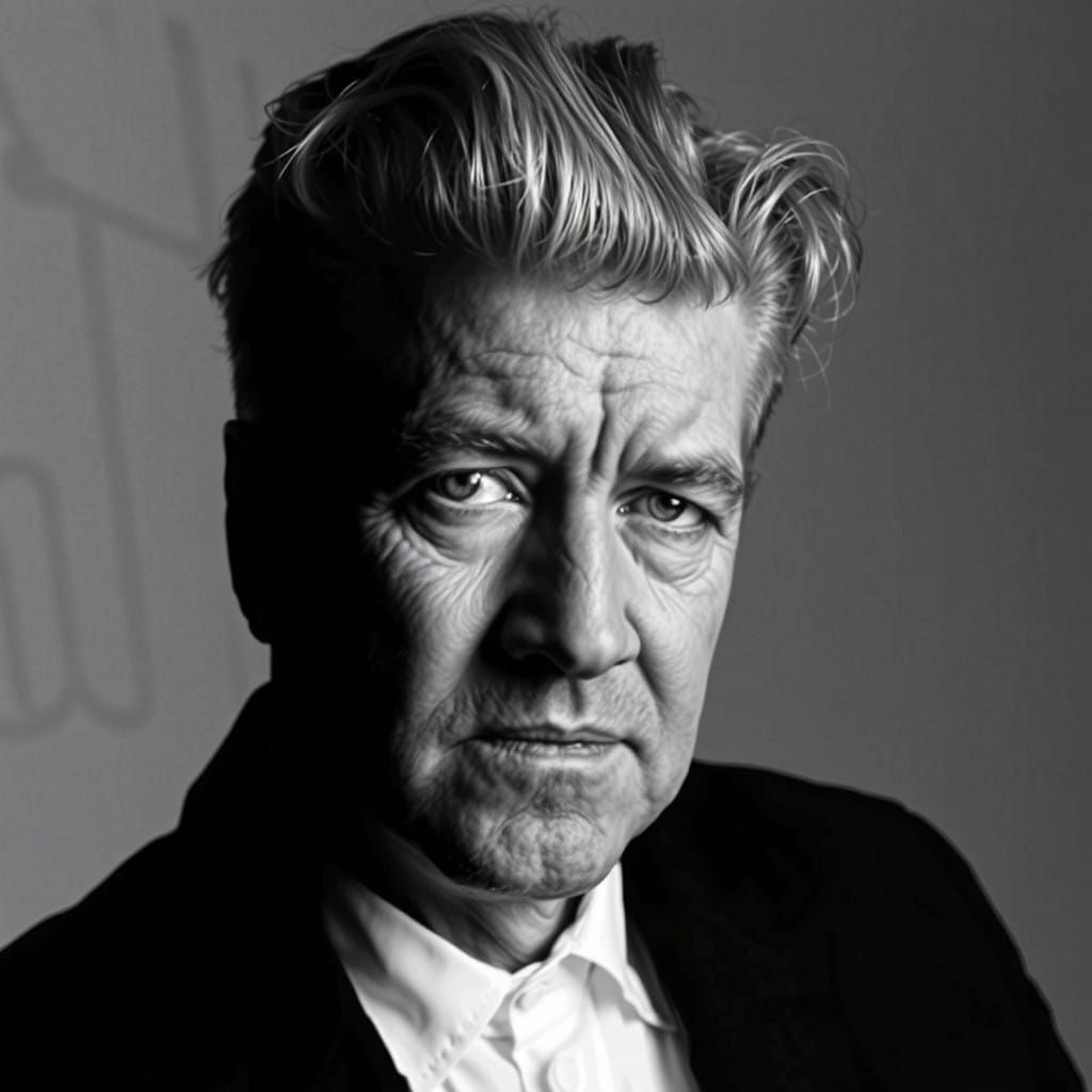 Woman in Vintage 1950s Dress with Enigmatic Expression in Fi...