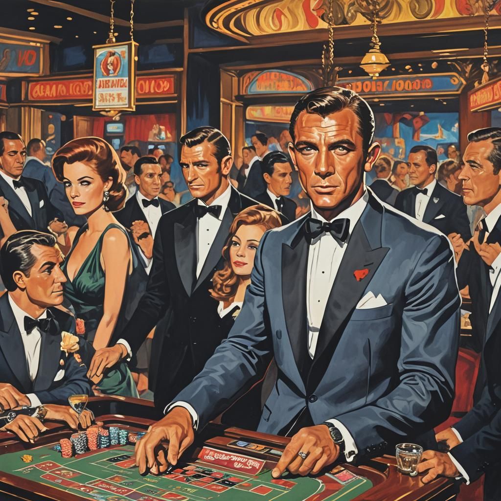 Old Movie Posters of James Bond