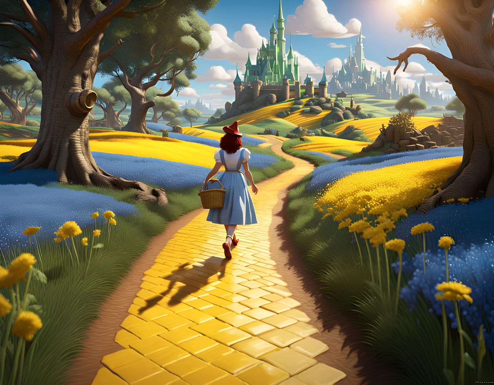 Dorothy Embarks on a Vibrant Journey to Oz in Stunning Hyper...