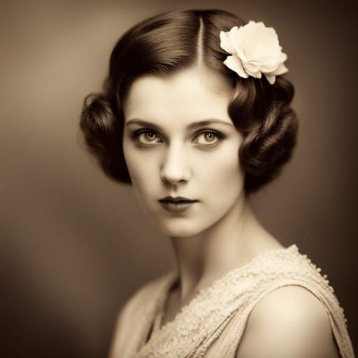 Pretty 1920s Flapper