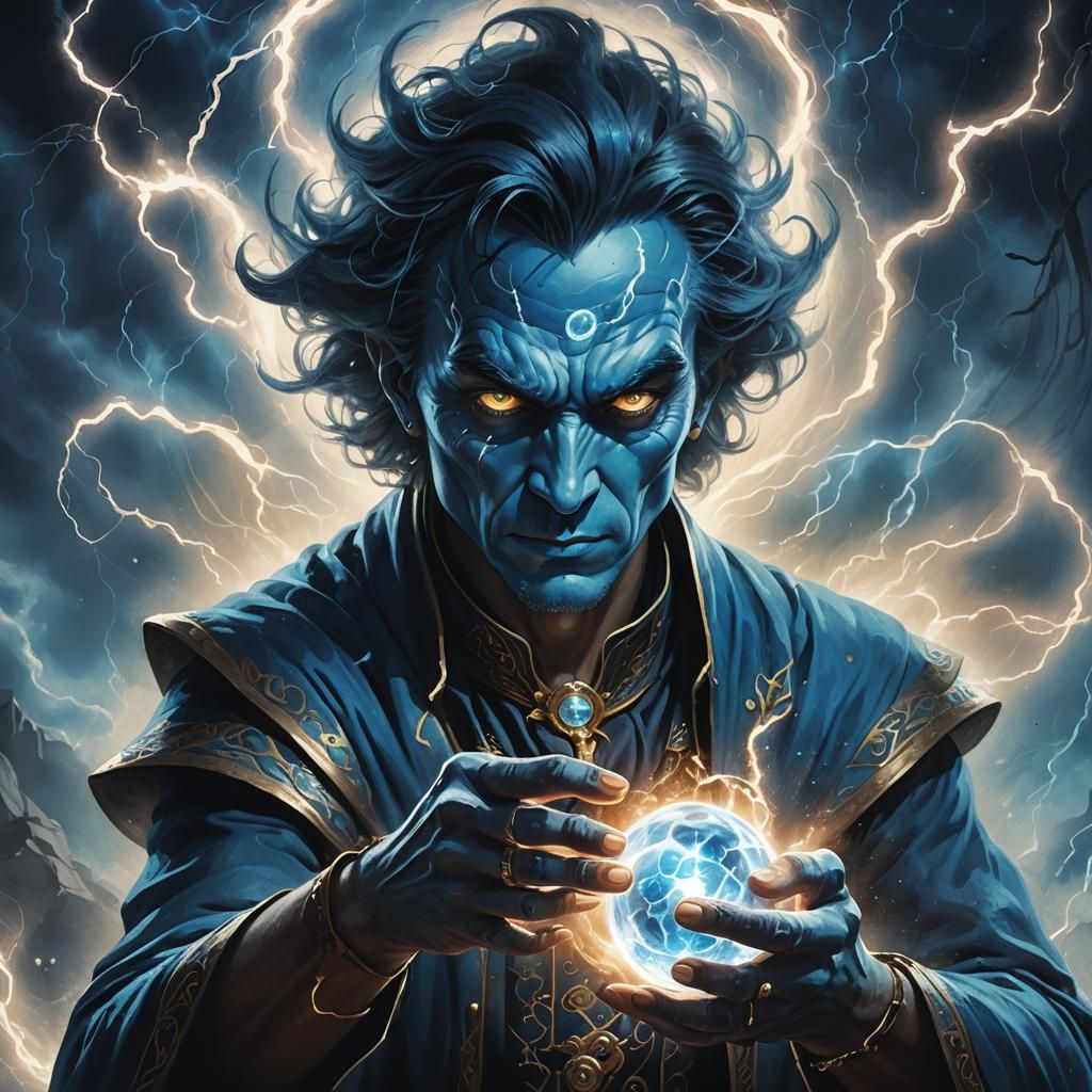 Magician of Electrifying Magic Reveals Secrets in a Fiery Au...