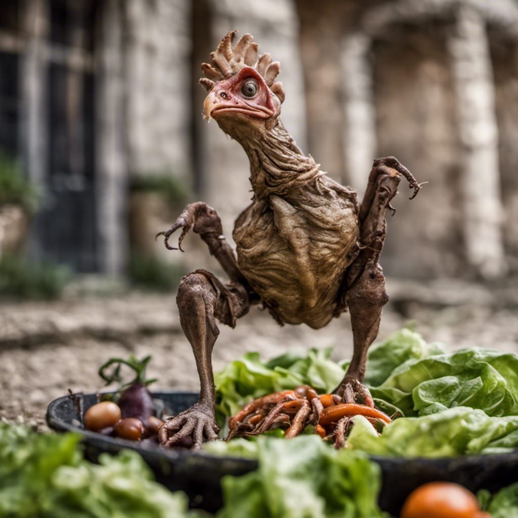 Transylvanian Mandrake Emerges in Castle Courtyard
