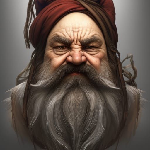 Old Gruff Dwarf Merchant