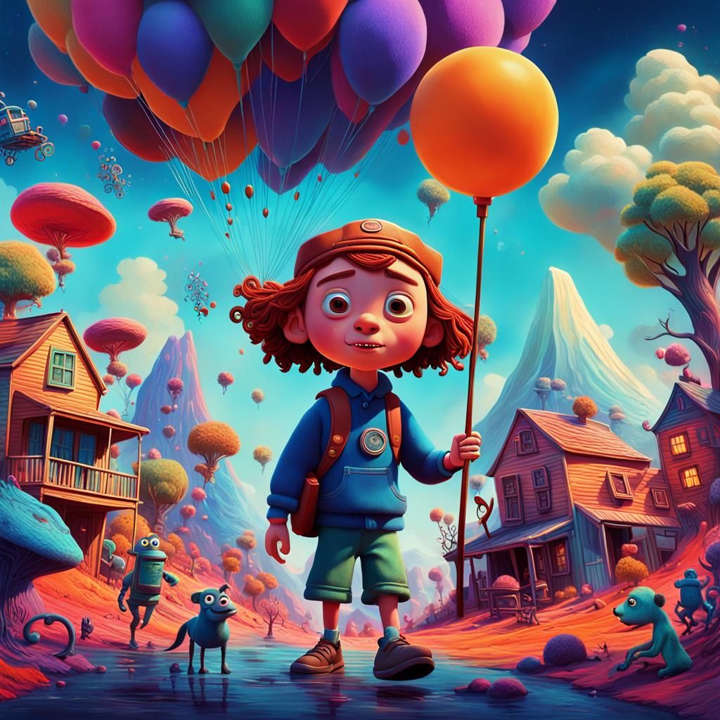 Artwork that captures the spirit of irreverent fun and creat...