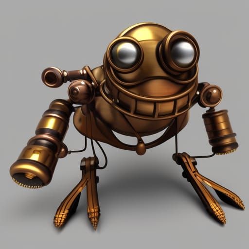 Steampunk Mechanical Creatures in Marvelous 3D Digital Art