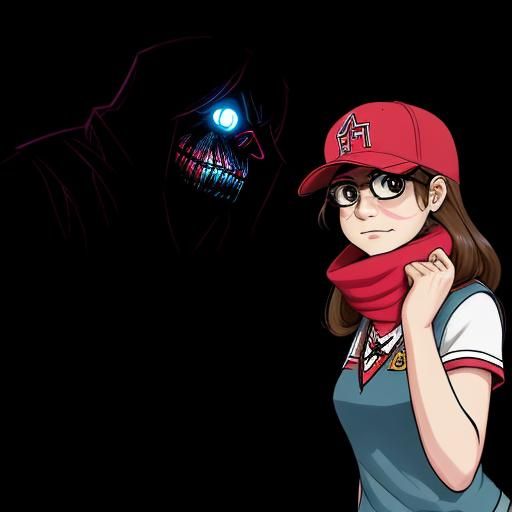 Mabel Pines in a Creepy FNaF-Inspired Glow