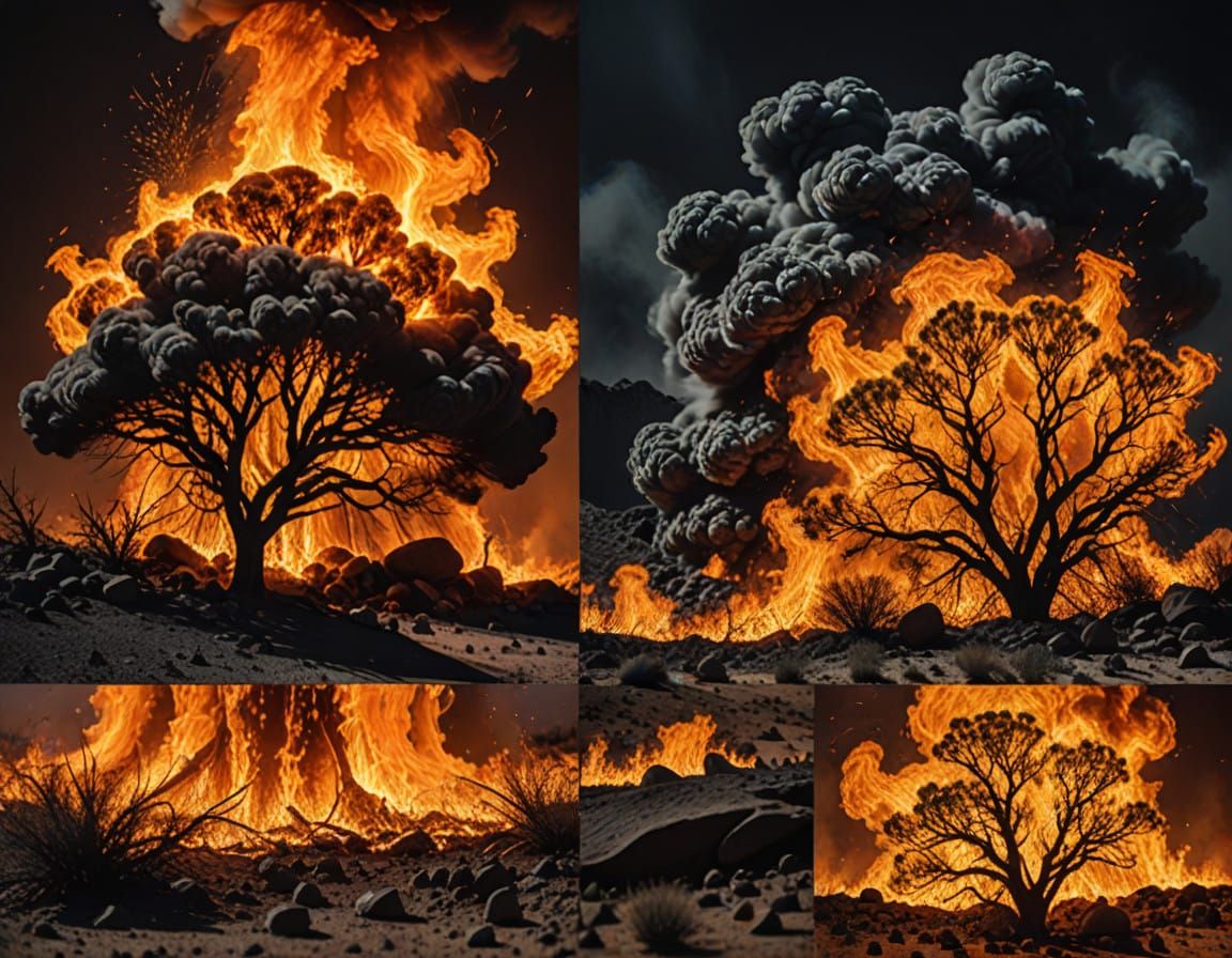 Cyberpunk Apocalypse: Earth in Flames