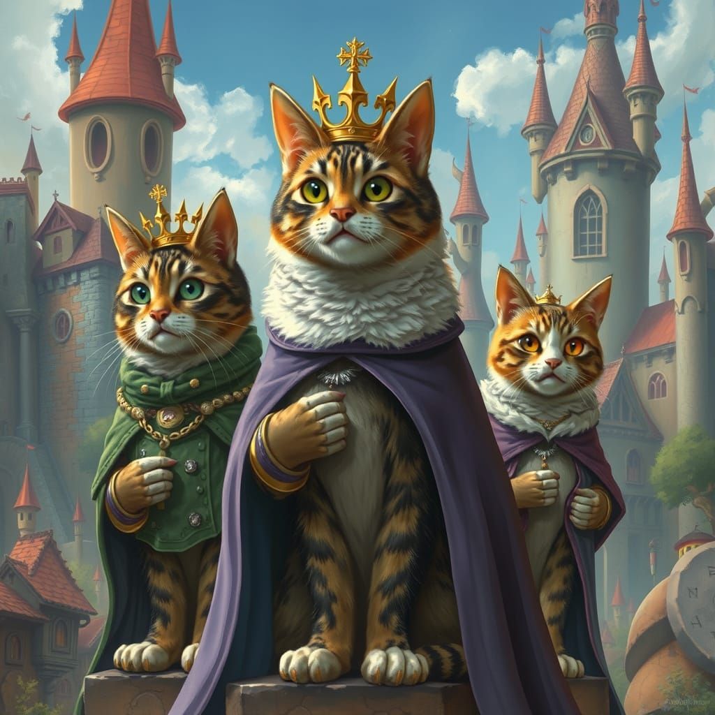 Cats Reign Supreme in a Fantasy Realm