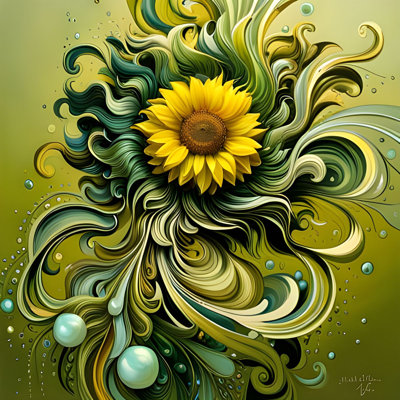 Sunflower Flow #4, Masterplayer