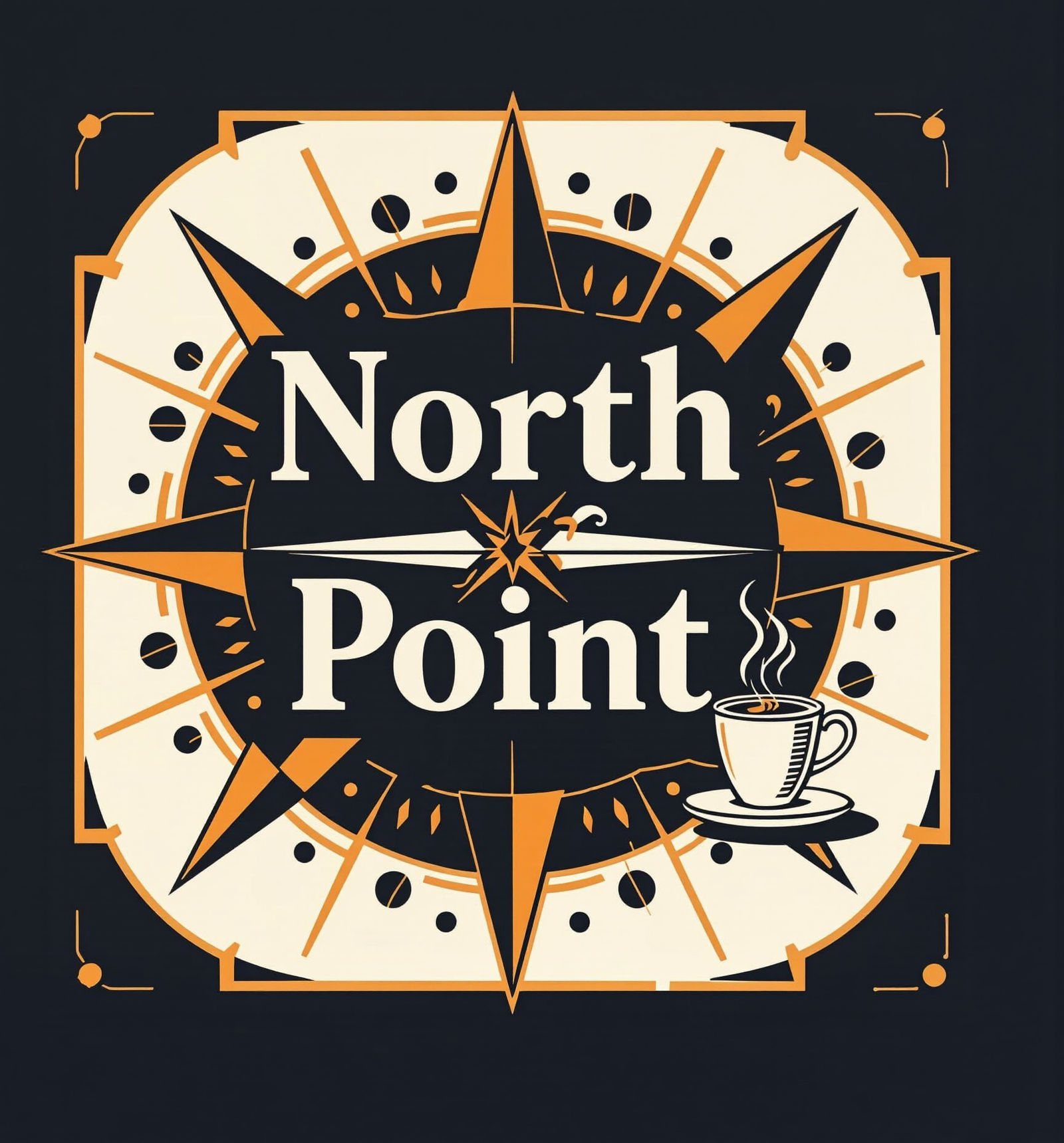 Elegant Logo Design for North Point Bar