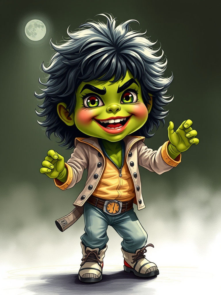 Adorable Baby She-Hulk Dances as Michael Jackson in Whimsica...