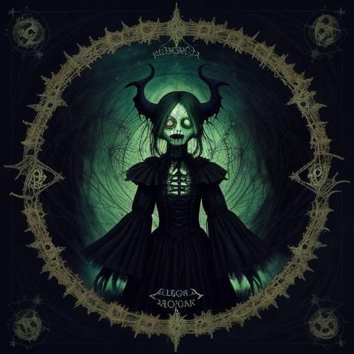 Portrait of a Spectral Witch