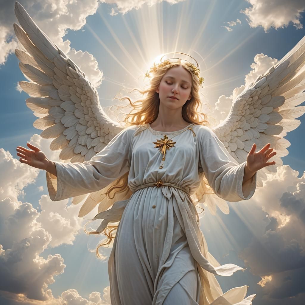 Angel in Heavenly Soft Focus