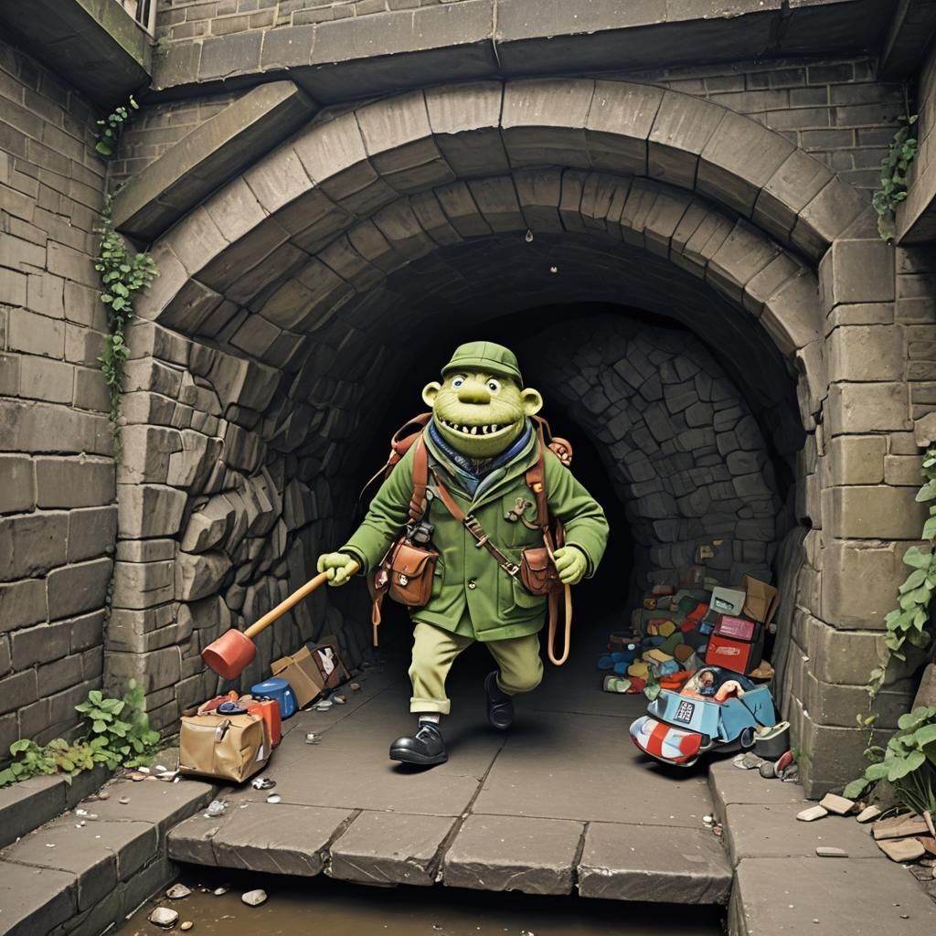 Giant London Dweller Lives in Underbridge Pocket Dimension