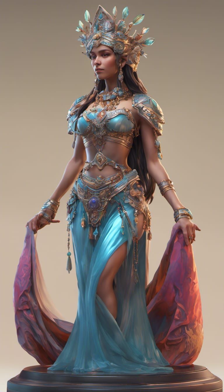 figurine of an Inca princess