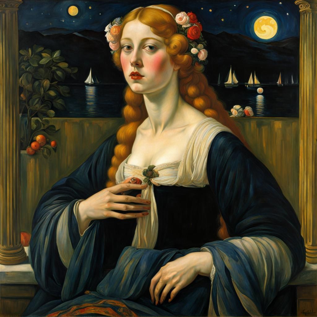 Masterpieces Unite: Full Lunar Eclipse of Klee, Klimt, and M...