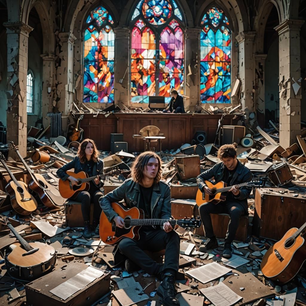 Rock Band's Canceled Music Video, Concept Art of Despair and...