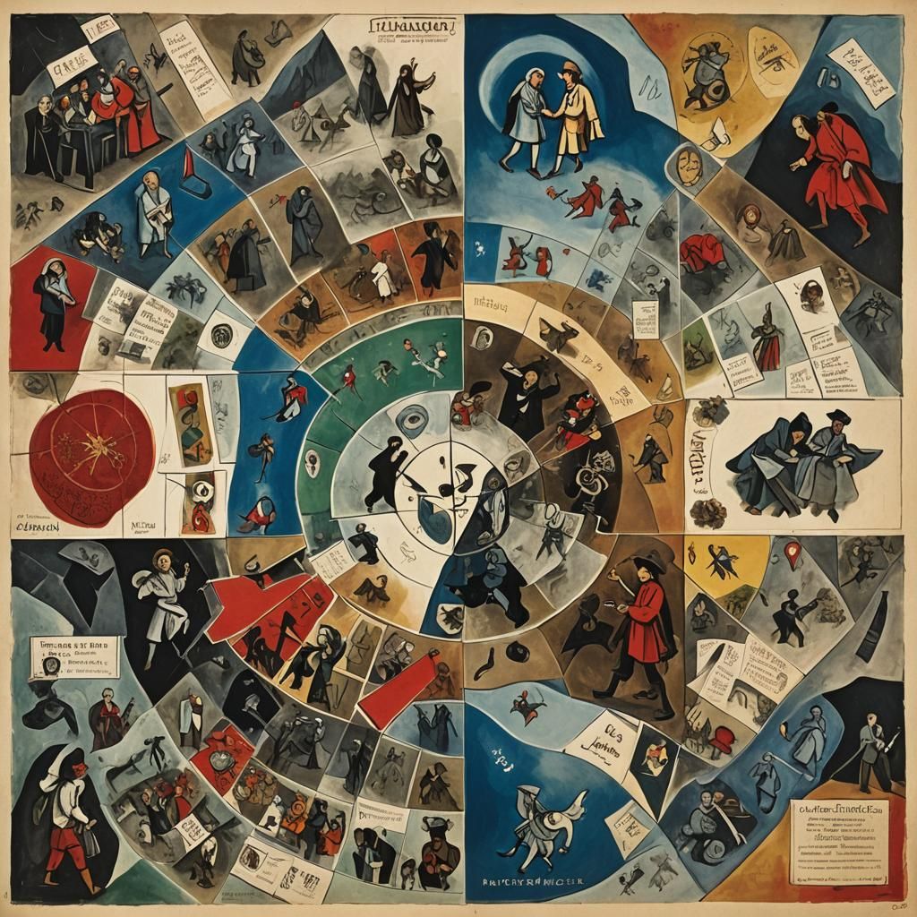 Ernst Barlach Meets Marc Chagall in a Futuristic Board Game....