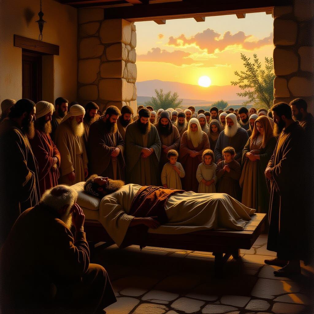 Prophet Samuel's Peaceful Passing in Ramah