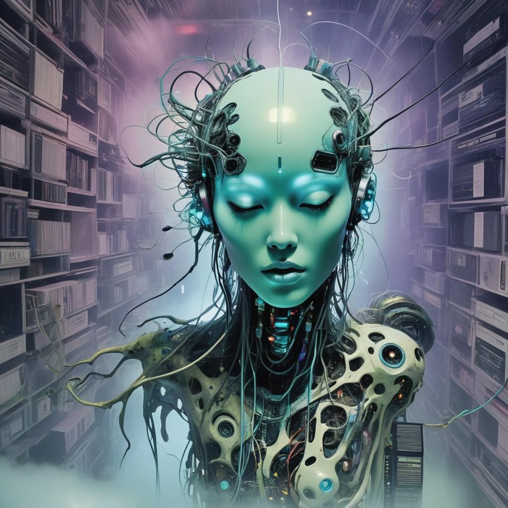 Cyberpunk Dreams in a Hall of Heads: Electronic Chaos and An...