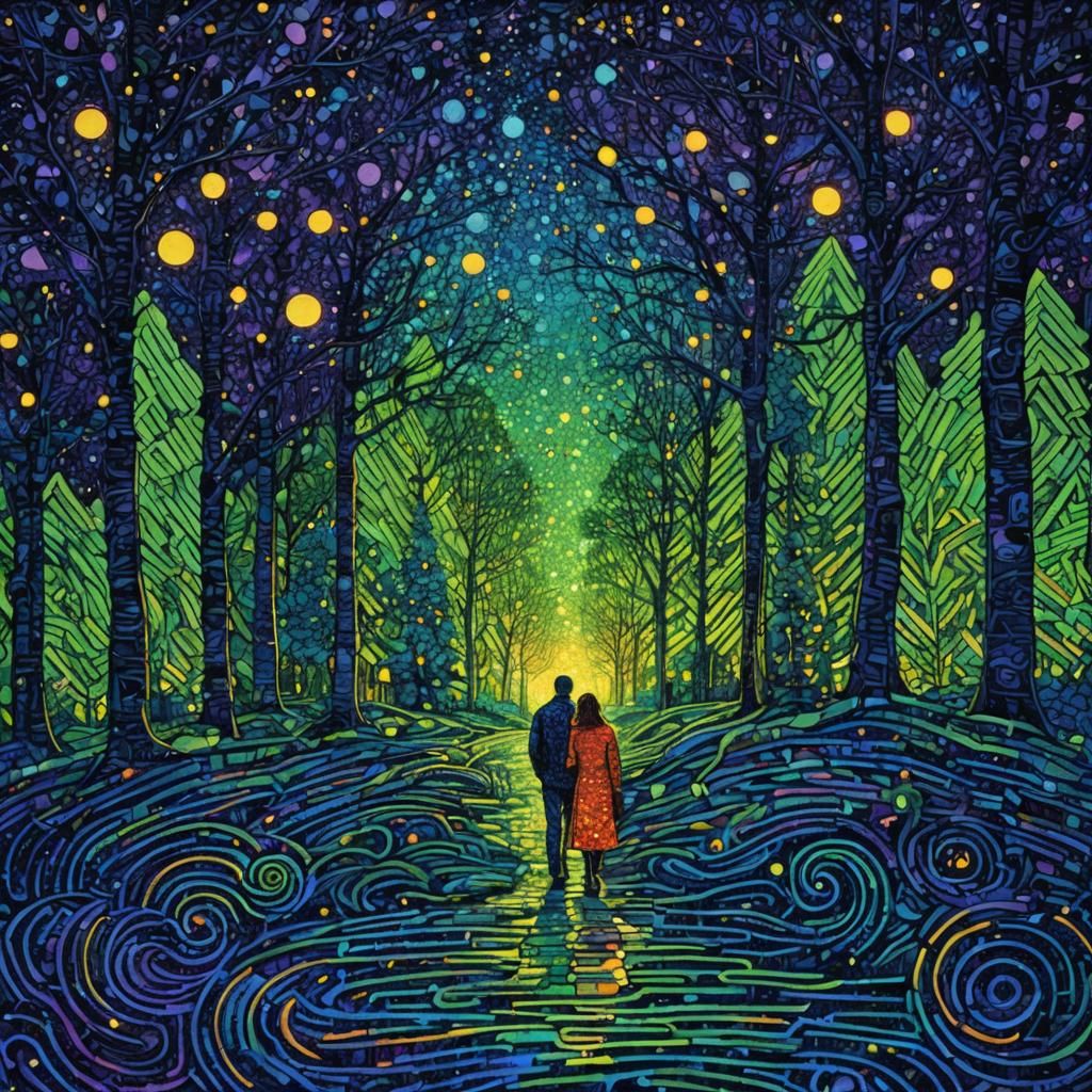 Portrait Illuminated by Ethereal Light