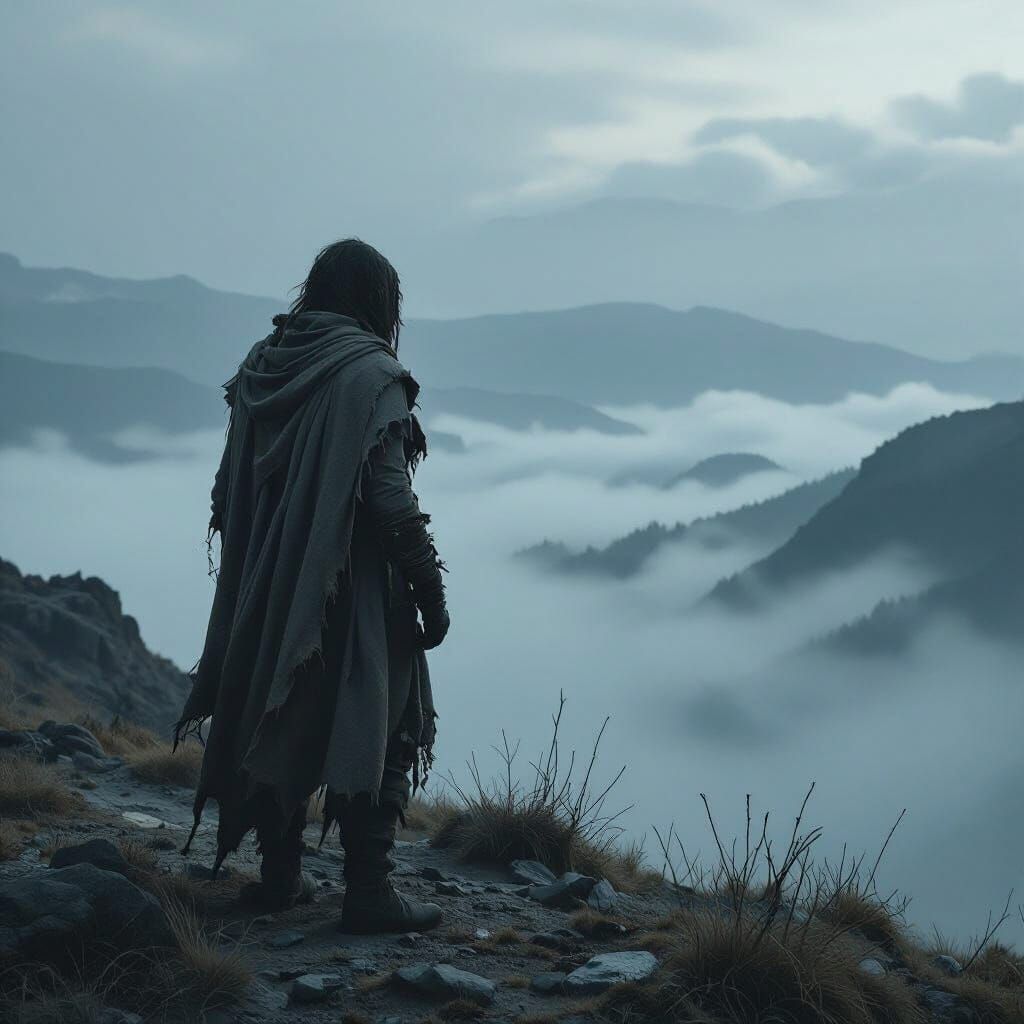 Ethereal Valley Vista in Cinematic Style