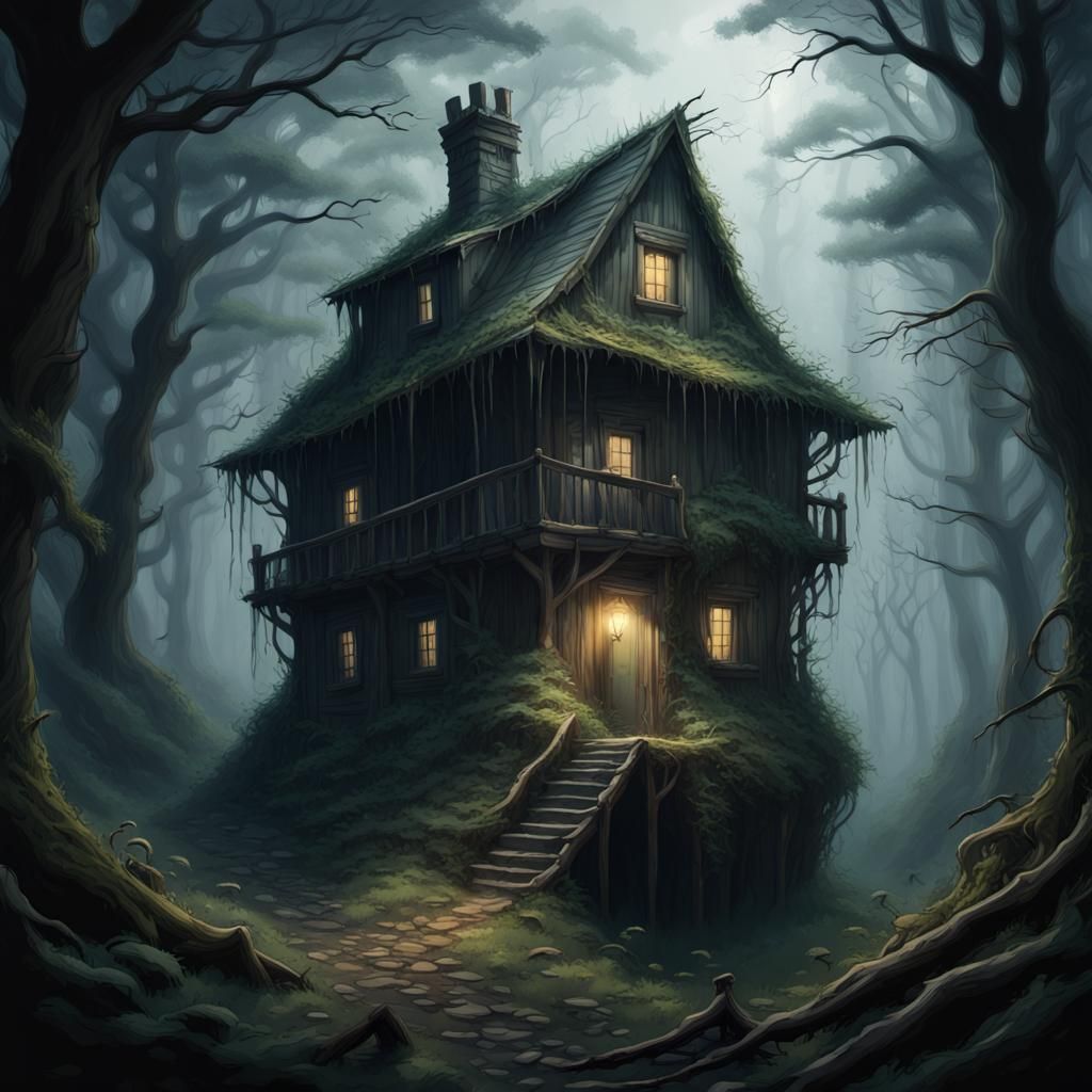 Mysterious Dark Forest Teeming with Ancient Secrets