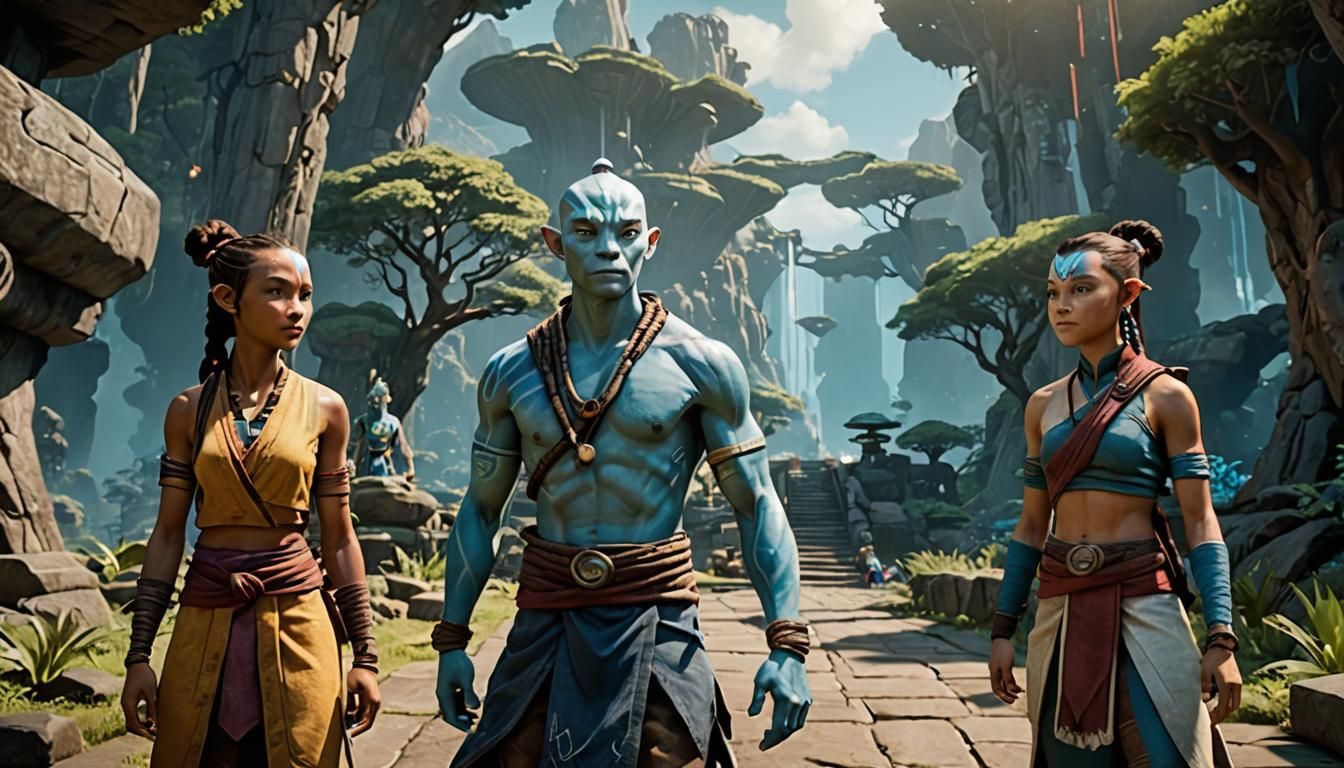 Epic Heroes Unite in a Vision of Peace and Harmony